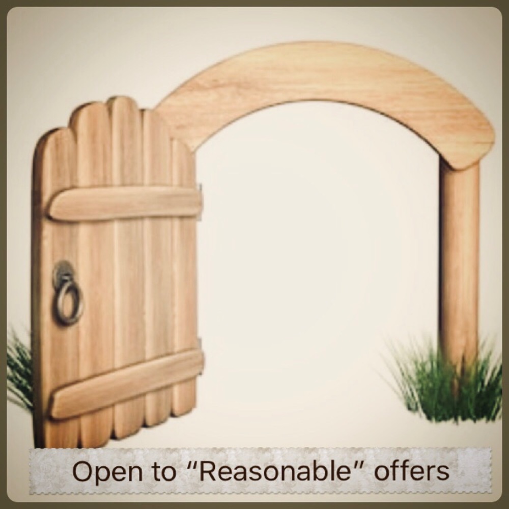 Open to Reasonable offers